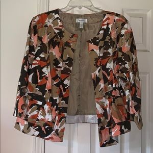 Open front jacket